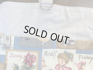 画像2: GVキャリーカバーバッグ（女の子の1週間・ブルー）