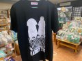 ウサロック：Tシャツ（黒・ピンクなふたり）Mサイズ＃２８６
