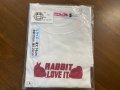 ウサロック：Tシャツ（白・ワンポイント）Lサイズ＃２８７