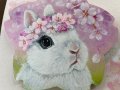 Sora.mimiバッグチャーム・さくら（ドワーフホト）