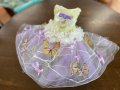 プリンセスハーネス☆ＧＶ蝶々レースのドレス（イエロー）