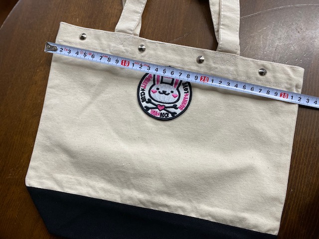 画像2: ウサロック：ワッペンBAG